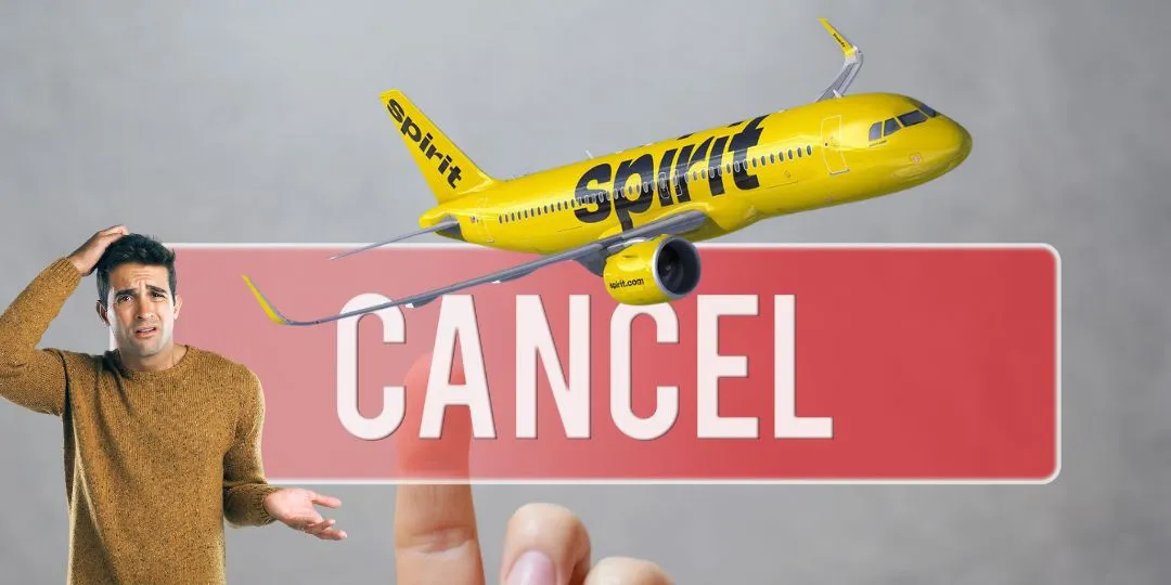 How can I cancel my reservation at Spirit Airlines?