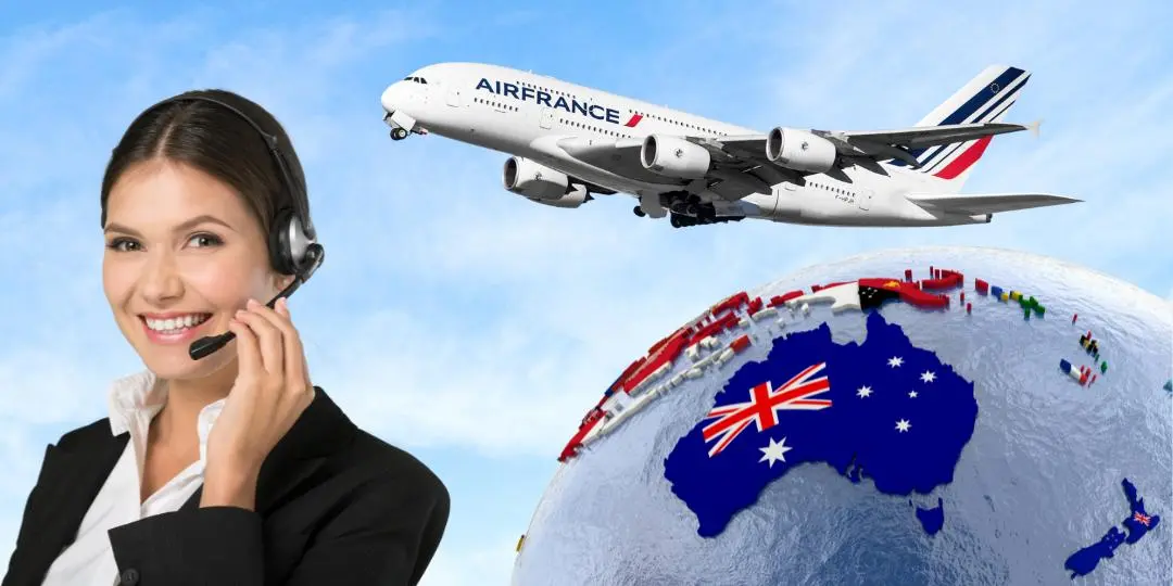 How to speak to a live person at Air France in Australia?