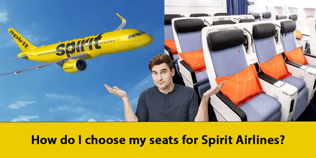 How do I select my seat on Spirit?